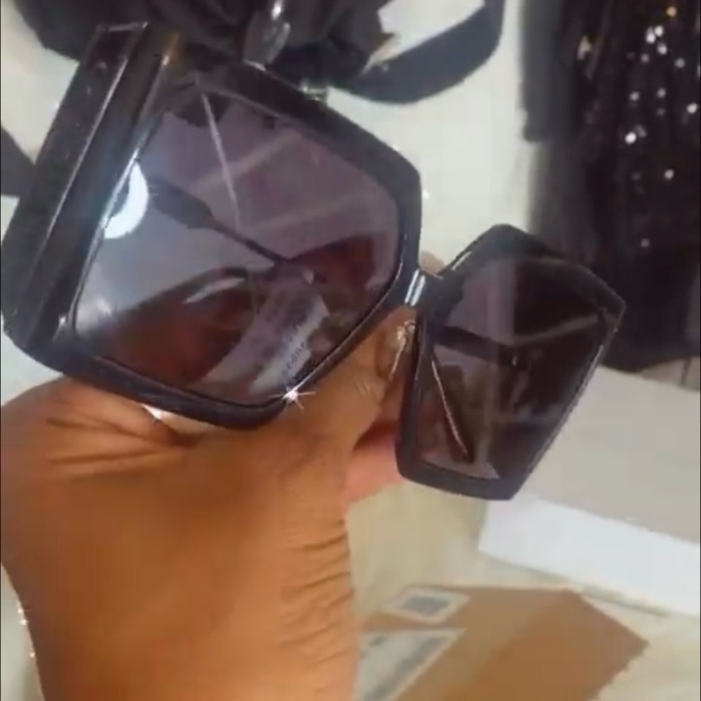 Dior Black Square Sunglasses